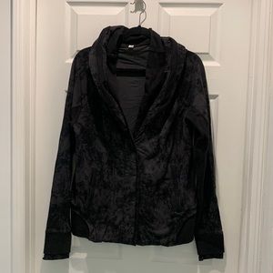 Lululemon Sweatshirt Black Tye Dye Size 12